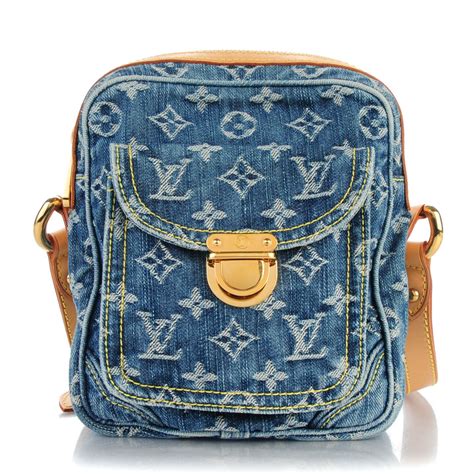 blue and white louis vuitton bag|louis vuitton blue jean bag.